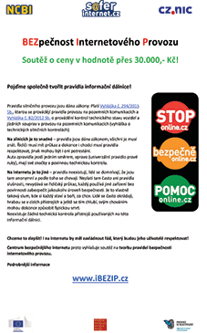 Bezpečnost internetového provozu - BEZIP